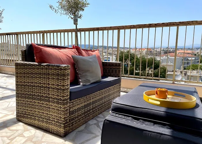 Apartment Rooftop - Quartier Croisette - Esc'appart *
